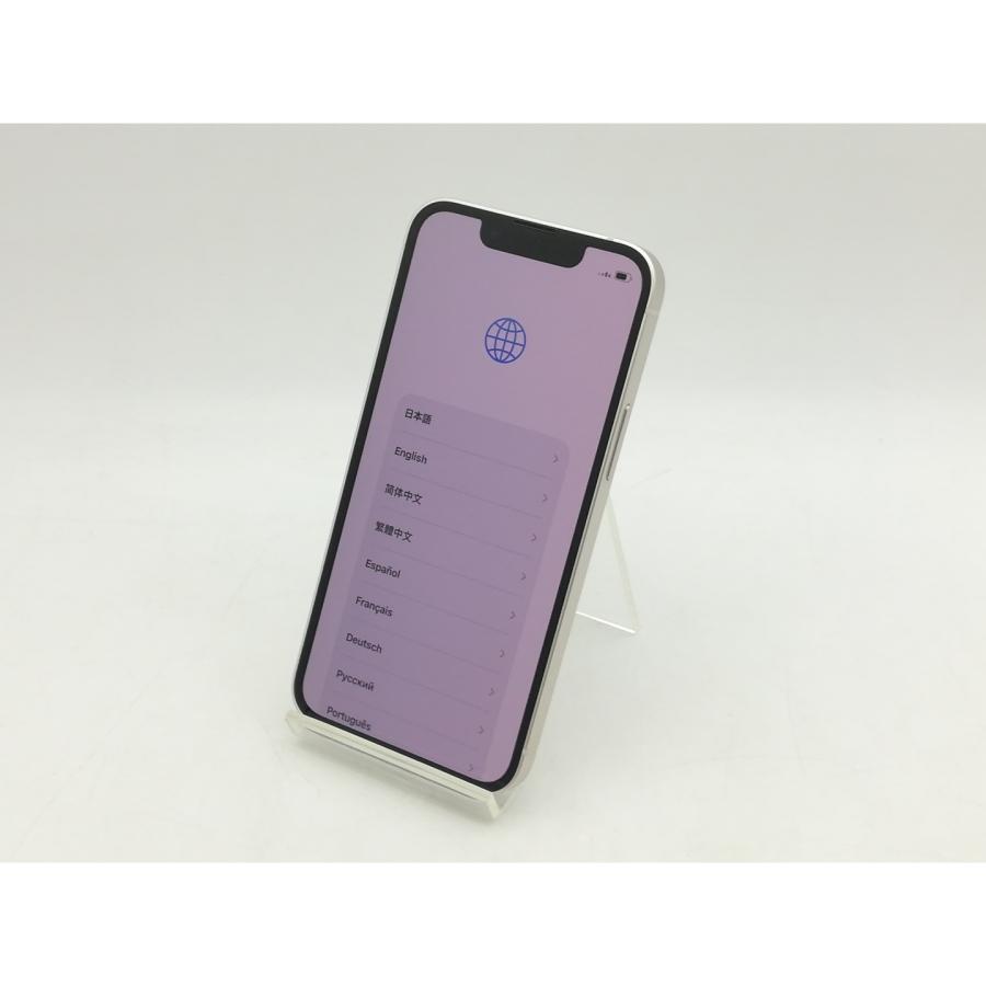 【中古】Apple 国内版 【SIMフリー】 iPhone 13 mini 128GB スターライト MLJE3J/A【神戸】保証期間１ヶ月【ランクC】の画像