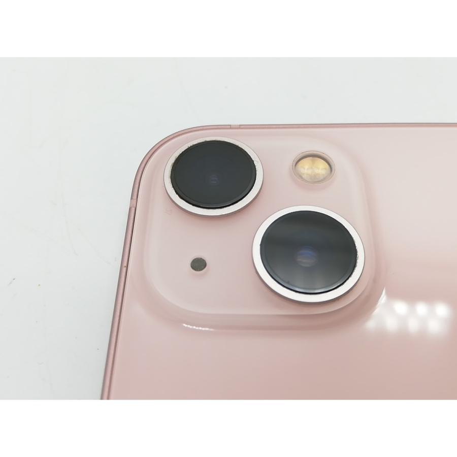 【中古】Apple au 【SIMフリー】 iPhone 13 128GB ピンク MLNE3J/A【アリオ倉敷】保証期間１ヶ月【ランクC】の画像