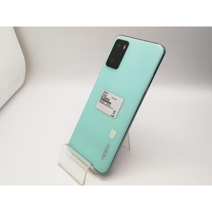 中古】Oppo SoftBank 【SIMフリー】 OPPO A55s 5G グリーン 4GB 64GB