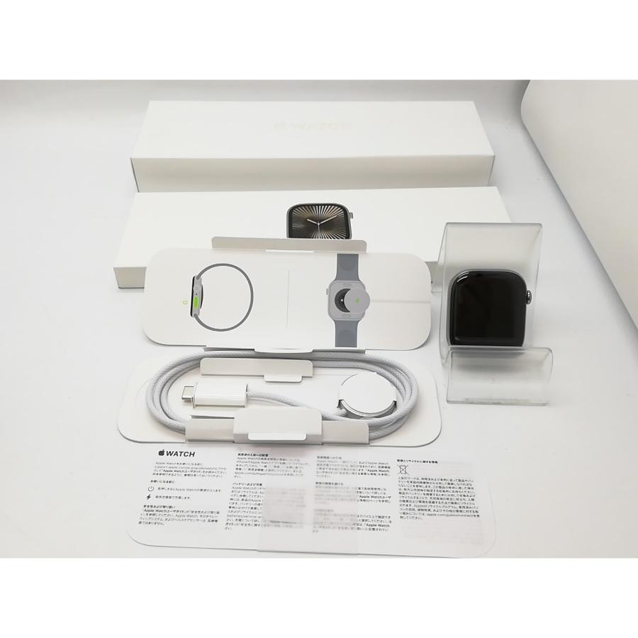 【中古】Apple Apple Watch Series10 46mm Cellular ナチュラルチタニウムケース (バンド無し)【アリオ倉敷】保証期間１ヶ月【ランクA】の画像