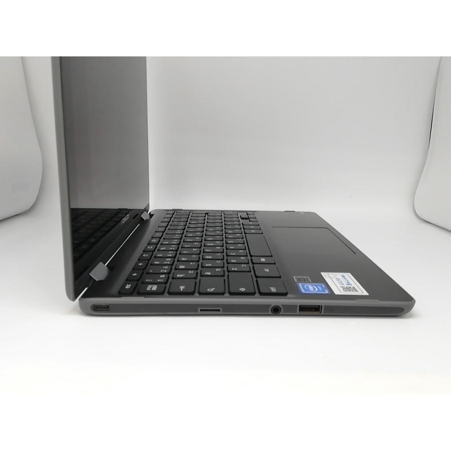 中古品 ASUS Chromebook Flip C214MA-GA0028 中古】Chromebook Flip C214MA C214MA-GA0028 ダークグレー【Celeron