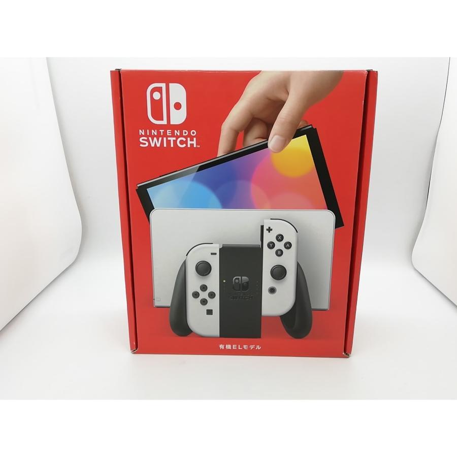 中古】Nintendo Switch 本体 (有機ELモデル) HEG-S-KAAAA ホワイト