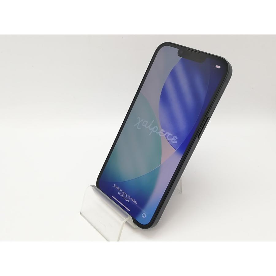 【中古】Apple au 【SIMフリー】 iPhone 13 256GB ミッドナイト MLNH3J/A【アリオ倉敷】保証期間１ヶ月【ランクC】の画像