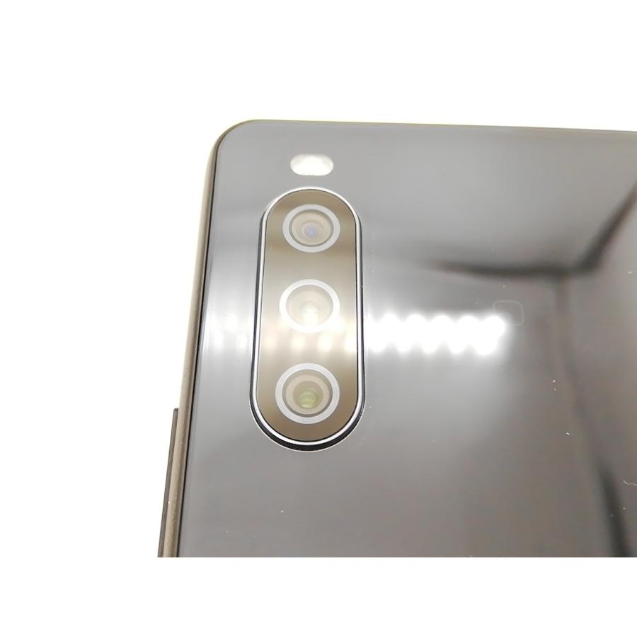 中古】SONY docomo 【SIMロック解除済み】 Xperia 10 III ブラック 6GB