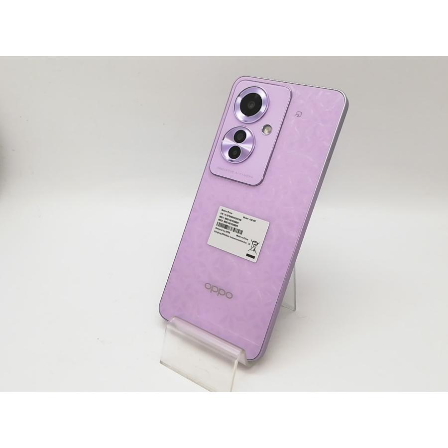 OPPO Reno11 A コーラルパープル　中古 中古】Oppo ymobile 【SIMフリー】 OPPO Reno11 A コーラルパープル