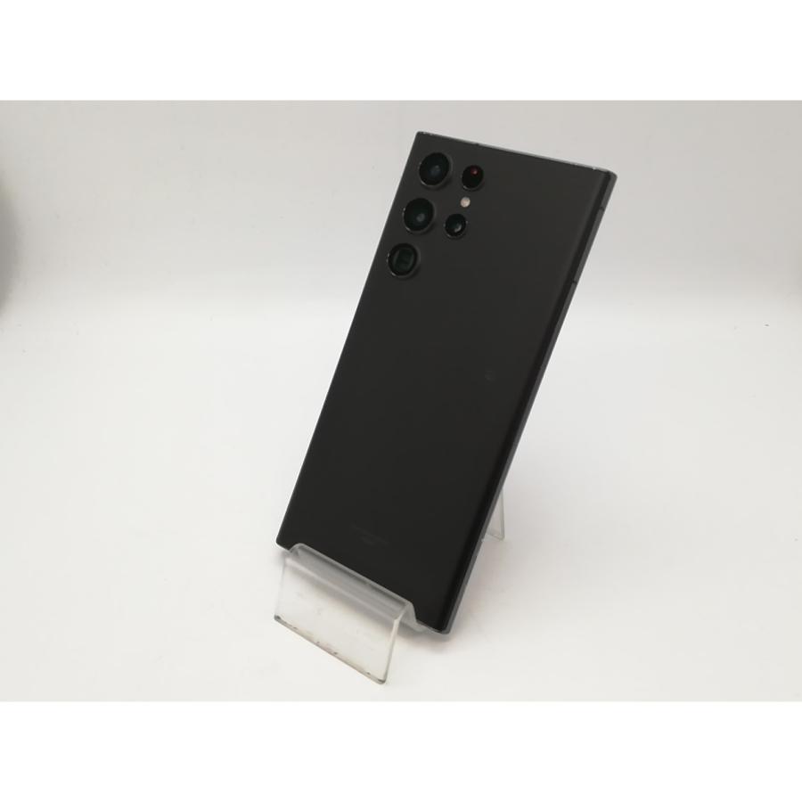 中古】SAMSUNG au 【SIMフリー】 Galaxy S22 Ultra ファントムブラック