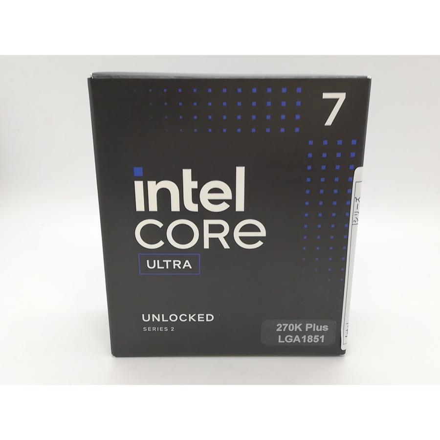 未使用】Intel Core Ultra 7 270K Plus (3.7GHz) Box LGA1851/24C(P:8C