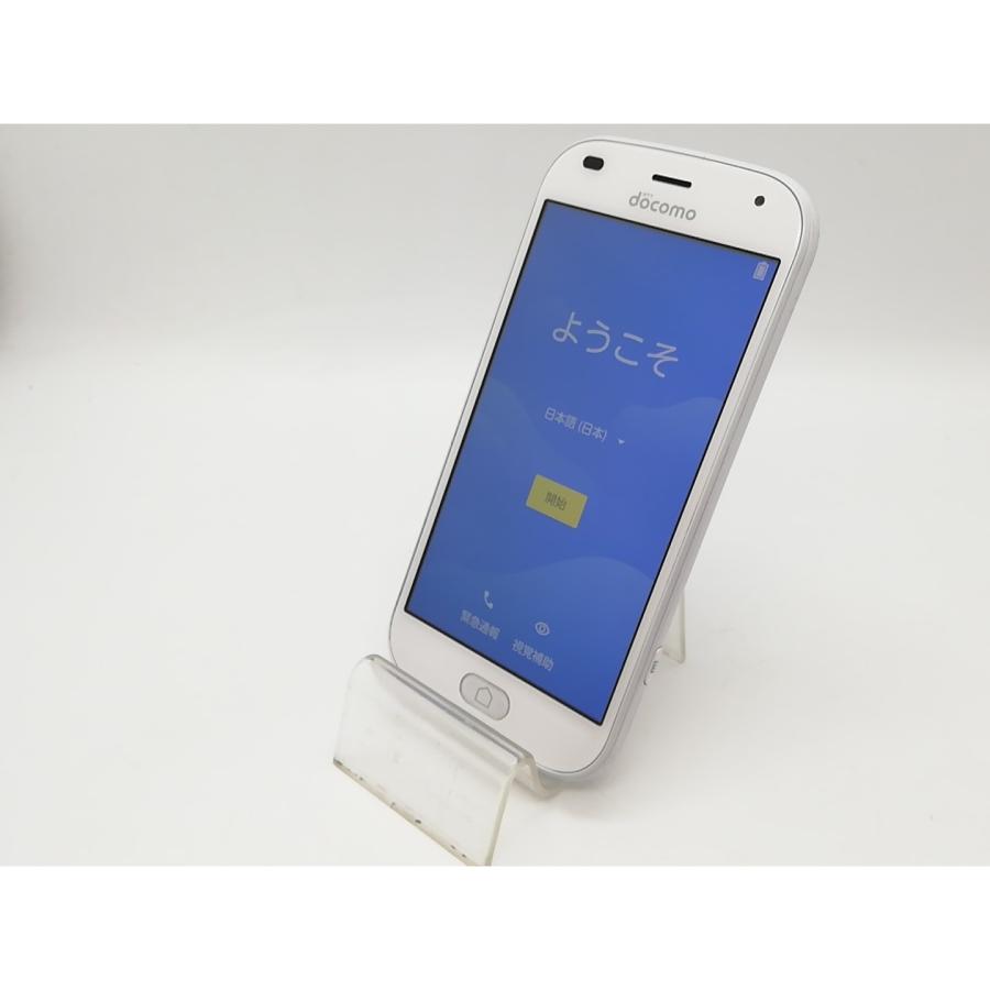 富士通 - 新品同様 F-42A らくらくスマートフォン ホワイト SIMロック解除済み 中古】Fujitsu docomo 【SIMロック解除済み】 らくらくスマートフォン
