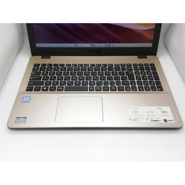 中古】ASUS ASUS VivoBook F542U【i5-8250U 8G 1T(HDD) DVDマルチ 1GbE