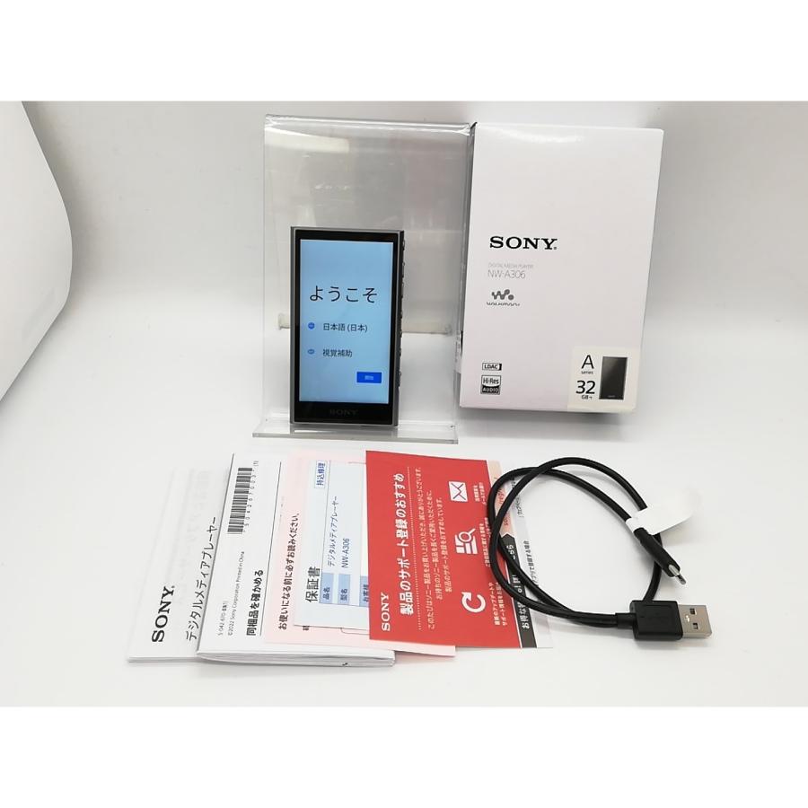中古】SONY WALKMAN(ウォークマン) NW-A306(H) 32GB グレー【アリオ