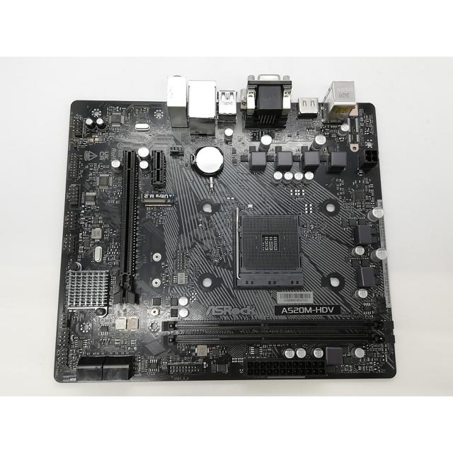 中古】ASRock A520M-HDV A520/AM4/MicroATX【アリオ倉敷】保証期間1