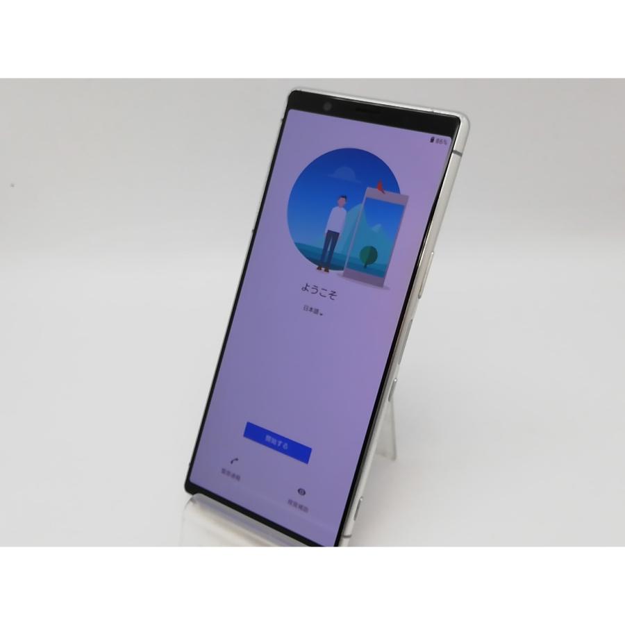 中古】SONY docomo 【SIMロック解除済み】 Xperia 5 SO-01M Grey