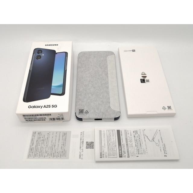 未使用】SAMSUNG docomo 【SIMフリー】 Galaxy A25 5G ブラック 4GB