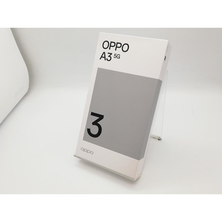 未使用】Oppo ymobile 【SIMフリー】 OPPO A3 5G 4GB 128GB パープル