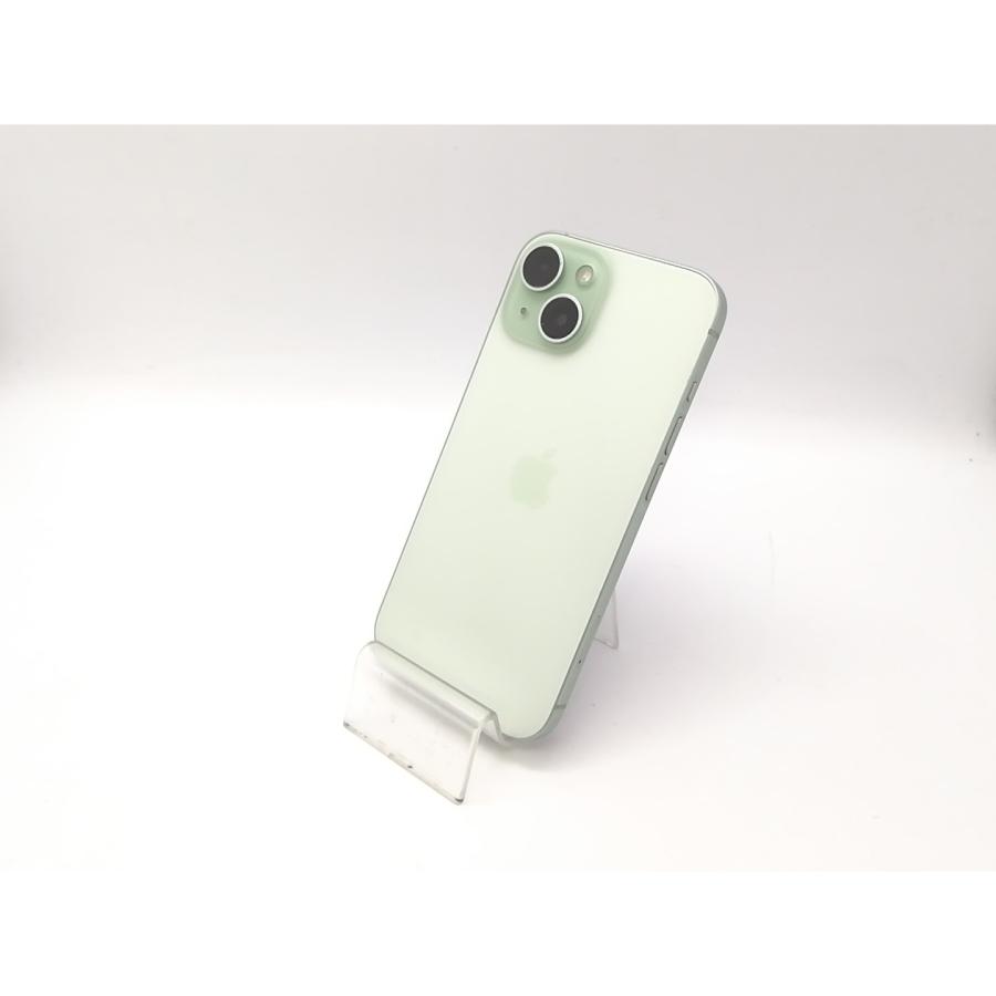 中古】Apple docomo 【SIMフリー】 iPhone 15 128GB グリーン MTMM3J/A