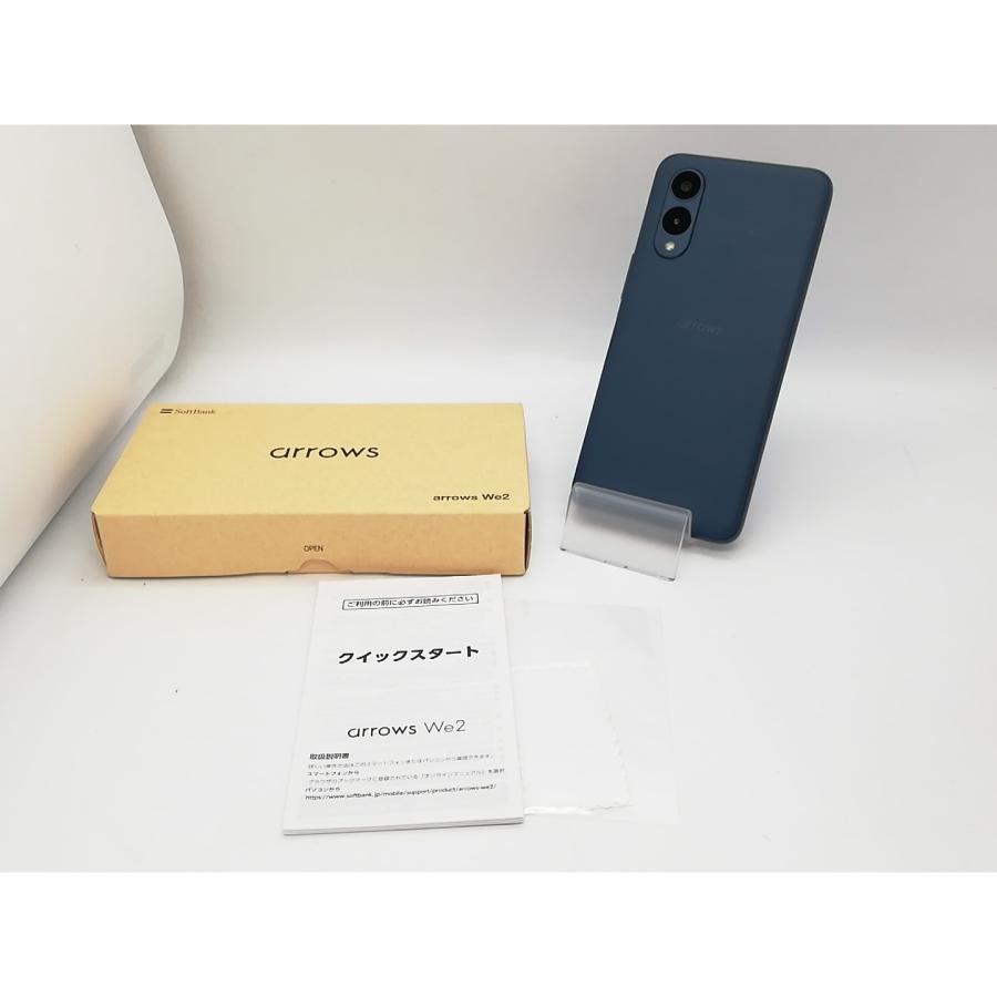 中古】FCNT SoftBank 【SIMフリー】 arrows We2 ネイビーグリーン 4GB