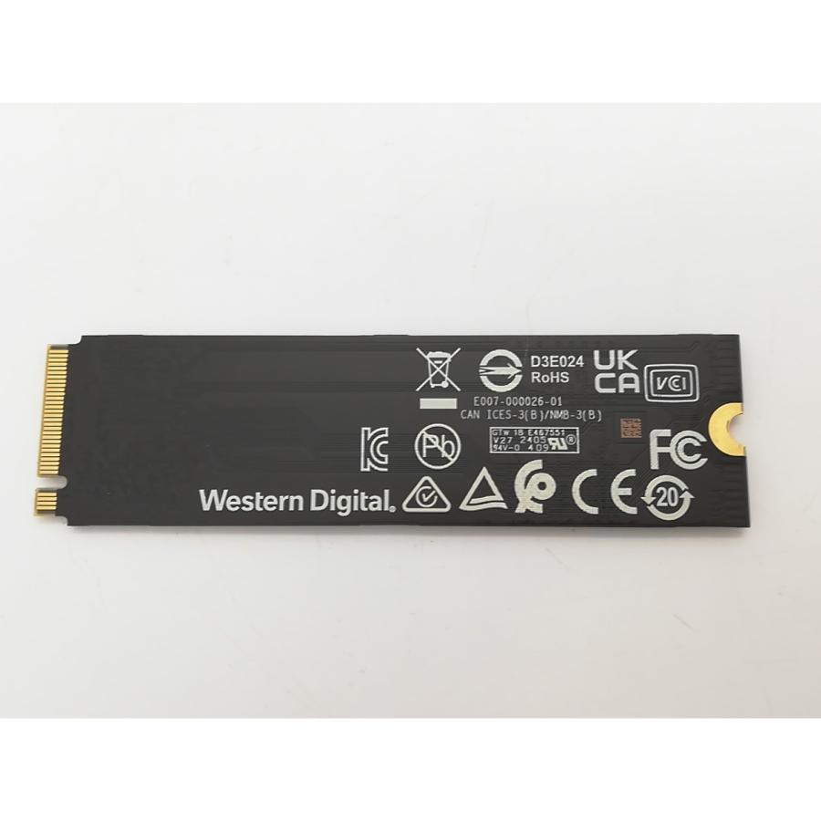 Western Digital WD Blue SN580 2TB SSD 中古 中古】W.D. WD Blue SN580 NVMe WDS200T3B0E 2TB/M.2 2280(PCIe4.0
