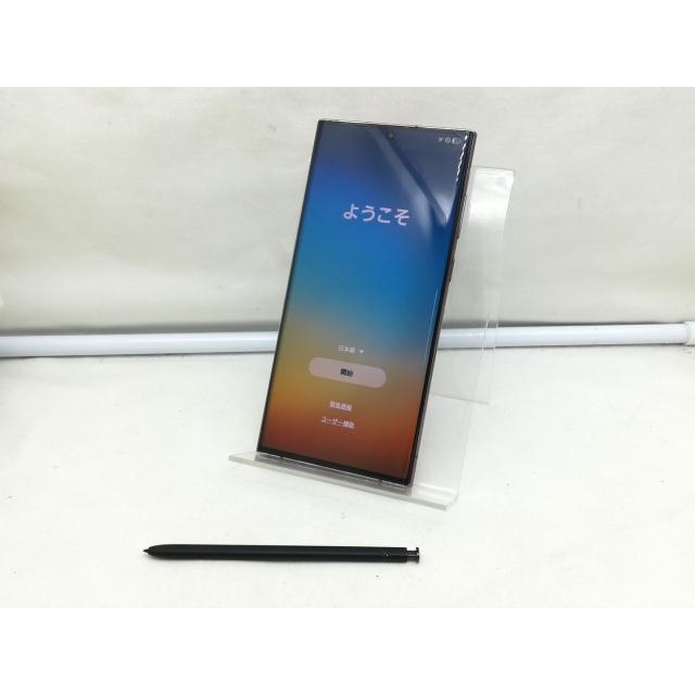 中古】【赤ロム保証あり】SAMSUNG au 【SIMフリー】 Galaxy S22 Ultra