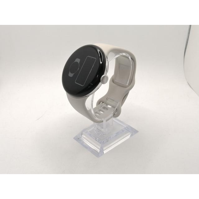 中古】Google Pixel Watch3 Wi-Fiモデル 45mm Polished Silver アルミ 