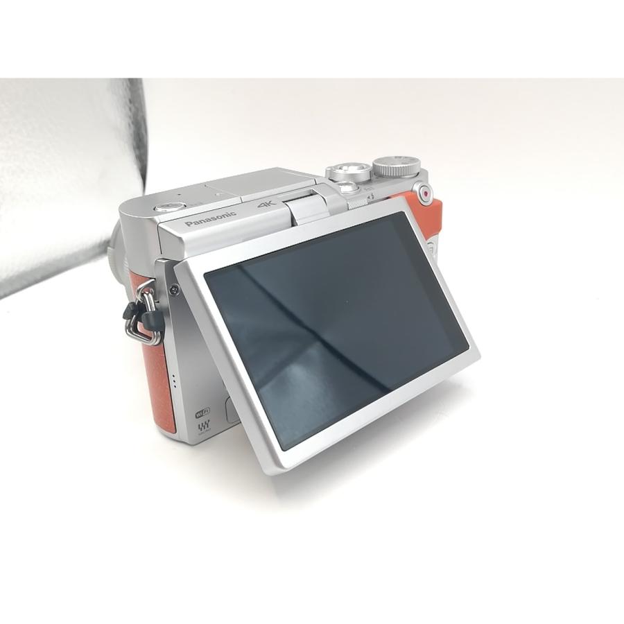 パナソニック DC-GF10W-D 未使用品。ラスト1個。 中古】Panasonic LUMIX GF10 ダブルレンズキット DC-GF10W-D オレンジ