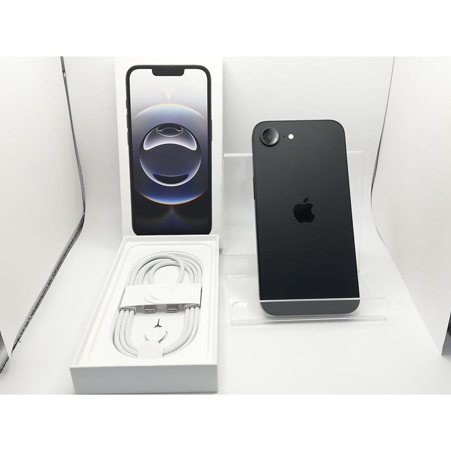 中古】Apple 国内版 【SIMフリー】 iPhone 16e 256GB ブラック MD1T4J