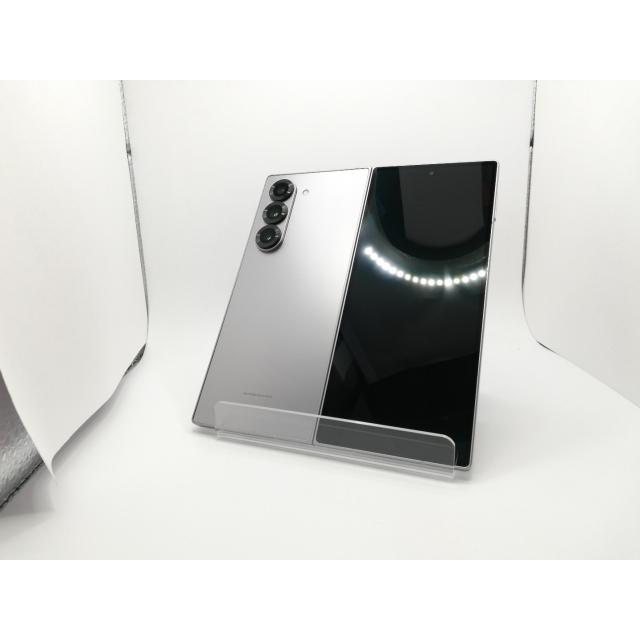 中古】SAMSUNG au 【SIMフリー】 Galaxy Z Fold6 シルバーシャドウ