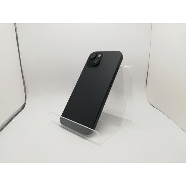 中古】Apple au 【SIMフリー】 iPhone 15 128GB ブラック MTMH3J/A