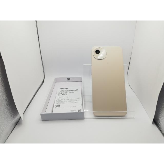 中古】SHARP 国内版 【SIMフリー】 AQUOS Wish4 ホワイト 4GB 64GB SH