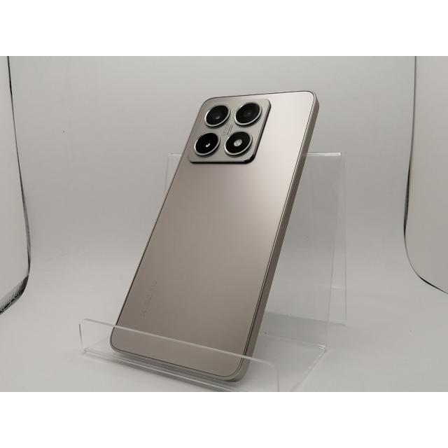 中古】Xiaomi au 【SIMフリー】 Xiaomi 14T 12GB 256GB チタングレー