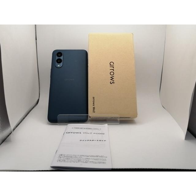 中古】FCNT au 【SIMフリー】 arrows We2 ネイビーグリーン 4GB 64GB