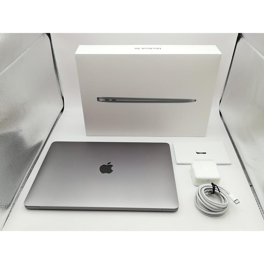 【中古】Apple MacBook Air 13インチ Corei5:1.6GHz 128GB スペースグレイ MRE82J/A (Late 2018)【川崎駅前】保証期間１ヶ月【ランクC】の画像