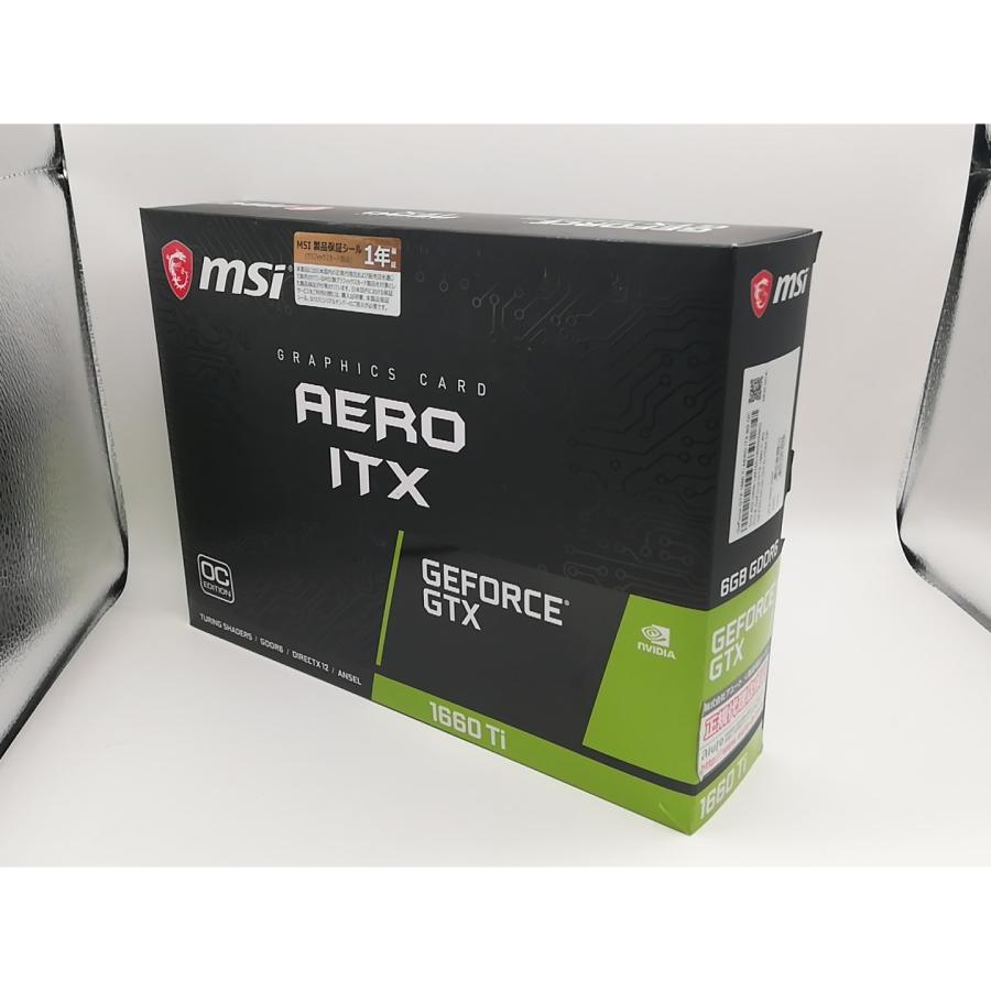 中古】MSI GeForce GTX 1660 Ti AERO ITX 6G OC GTX1660Ti/6GB(GDDR6