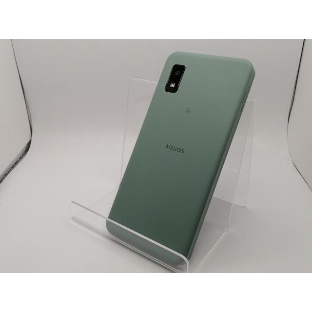 中古】SHARP ymobile 【SIMフリー】 AQUOS wish オリーブグリーン 4GB