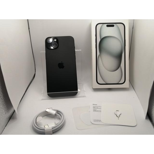 中古】Apple 国内版 【SIMフリー】 iPhone 15 Plus 128GB ブラック