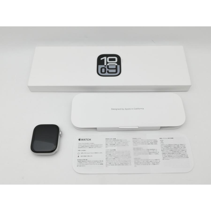 【中古】Apple Apple Watch Series10 42mm Cellular シルバーアルミニウムケース (バンド無し)【中野】保証期間１ヶ月【ランクB】の画像