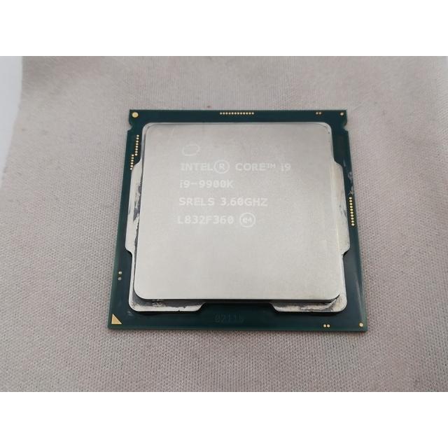 中古】Intel Core i9-9900K (3.6GHz/TB:5GHz/SRELS/P0) bulk LGA1151
