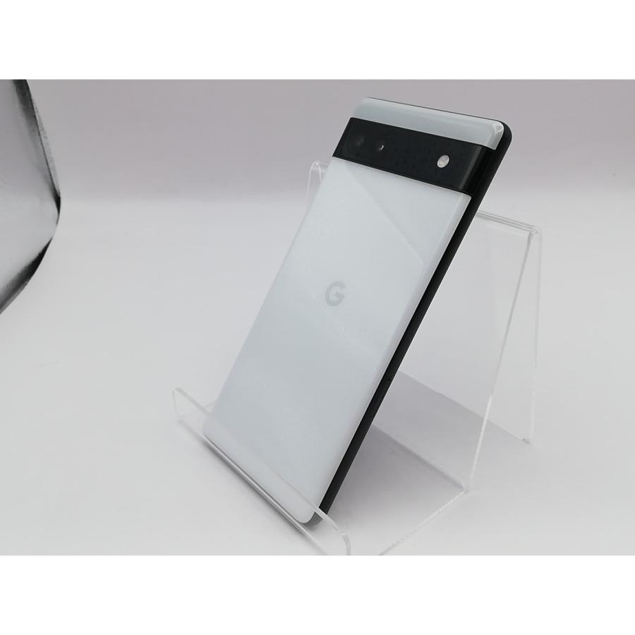中古】Google au 【SIMフリー】 Pixel 6a チョーク 6GB 128GB GB17L