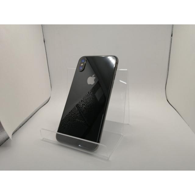 中古】Apple docomo 【SIMロックあり】 iPhone X 64GB スペースグレイ 