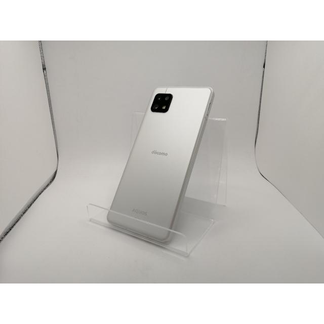 中古】SHARP docomo 【SIMフリー】 AQUOS sense6 シルバー 4GB 64GB SH
