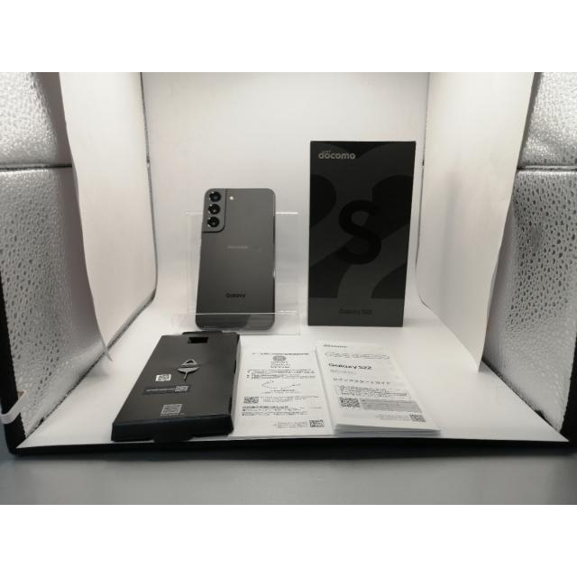 中古】SAMSUNG docomo 【SIMフリー】 Galaxy S22 ファントムブラック