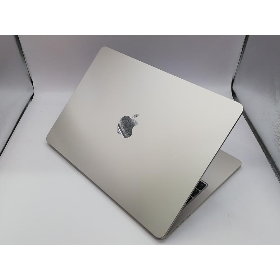 【中古】Apple MacBook Air 13インチ M3(CPU:8C/GPU:8C) 16GB/256GB スターライト MC8J4J/A (13インチ, M3, 2024)【川崎駅前】保証期間１ヶ月【ランクB】の画像
