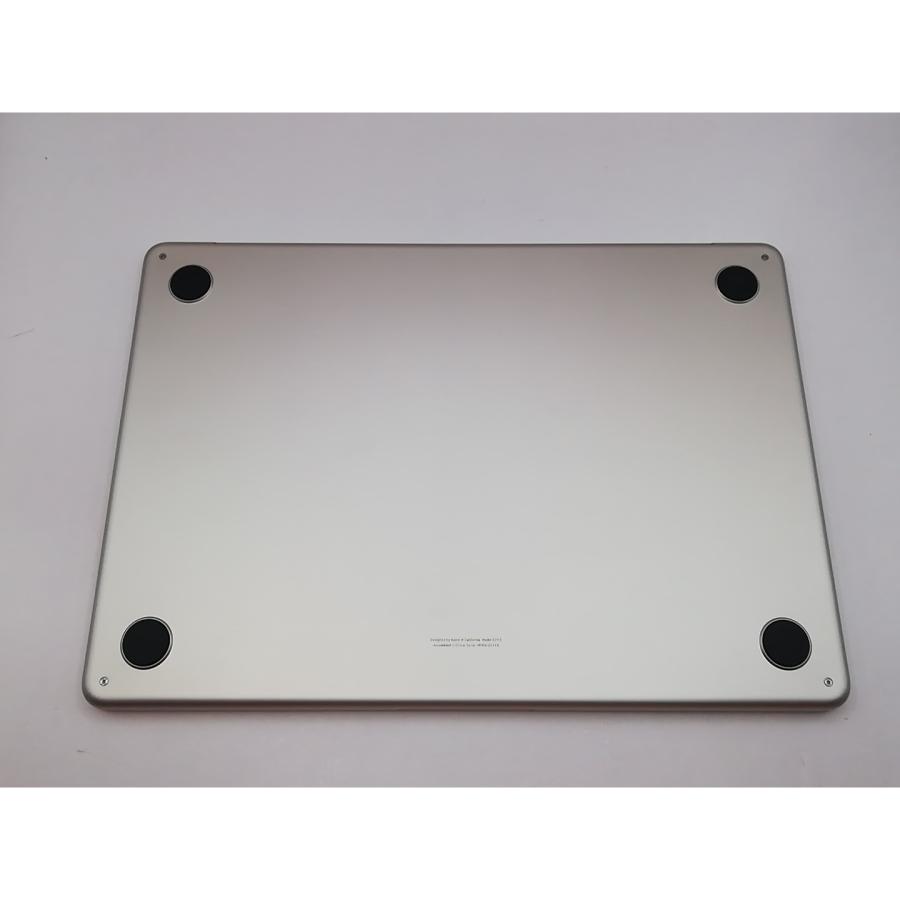 【中古】Apple MacBook Air 13インチ M3(CPU:8C/GPU:8C) 16GB/256GB スターライト MC8J4J/A (13インチ, M3, 2024)【川崎駅前】保証期間１ヶ月【ランクB】の画像