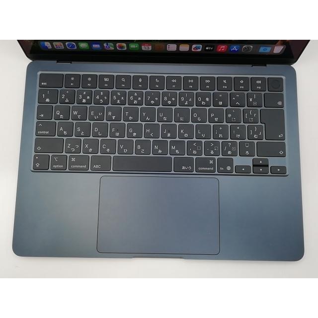 【中古】Apple MacBook Air 13インチ (M4,2025) M4(CPU:10C/GPU:10C) 16GB/512GB ミッドナイト MW133J/A【川崎駅前】保証期間１ヶ月【ランクA】の画像