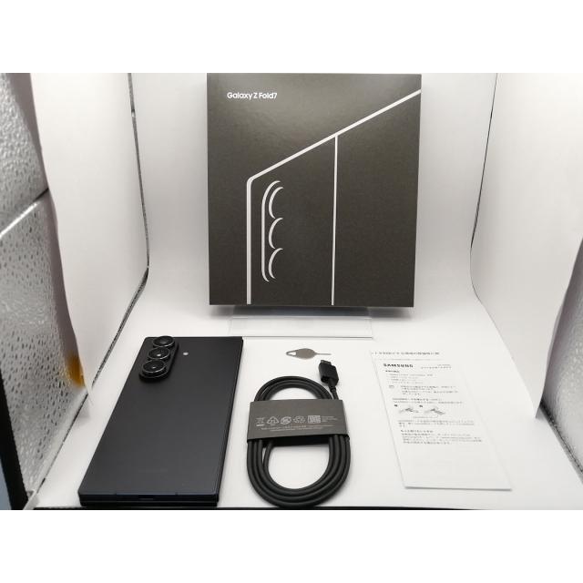 中古】SAMSUNG 国内版 【SIMフリー】 Galaxy Z Fold7 ジェットブラック