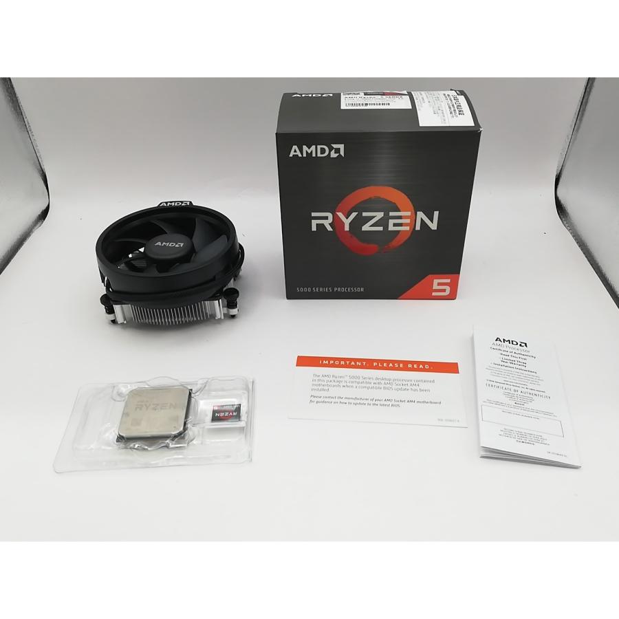 中古】AMD Ryzen 5 5600X (3.7GHz/TC:4.6GHz) BOX AM4/6C/12T/L3 32MB