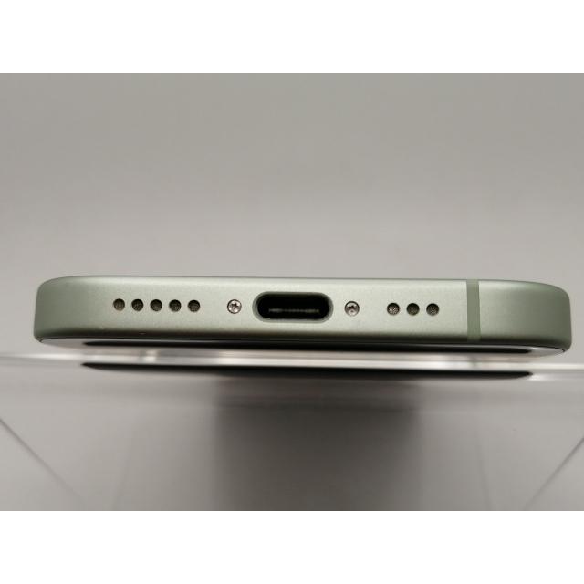 【中古】Apple docomo 【SIMフリー】 iPhone 15 128GB グリーン MTMM3J/A【川崎駅前】保証期間１ヶ月【ランクA】の画像