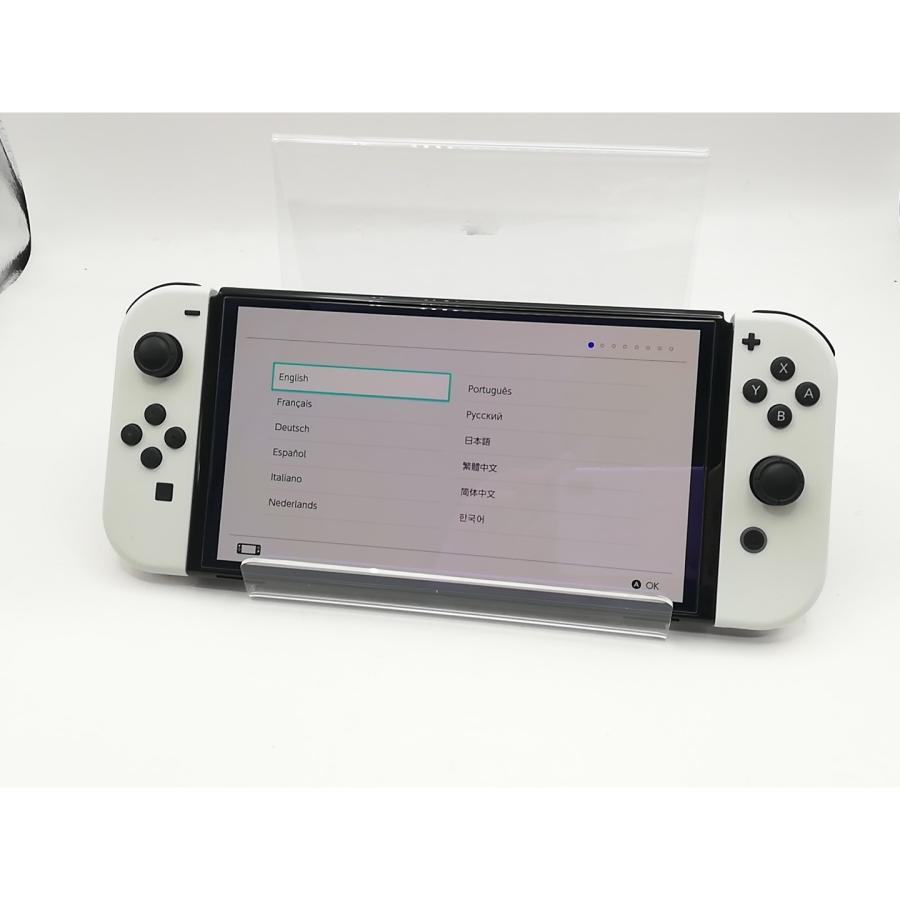 中古】Nintendo Switch 本体 (有機ELモデル) HEG-S-KAAAA ホワイト