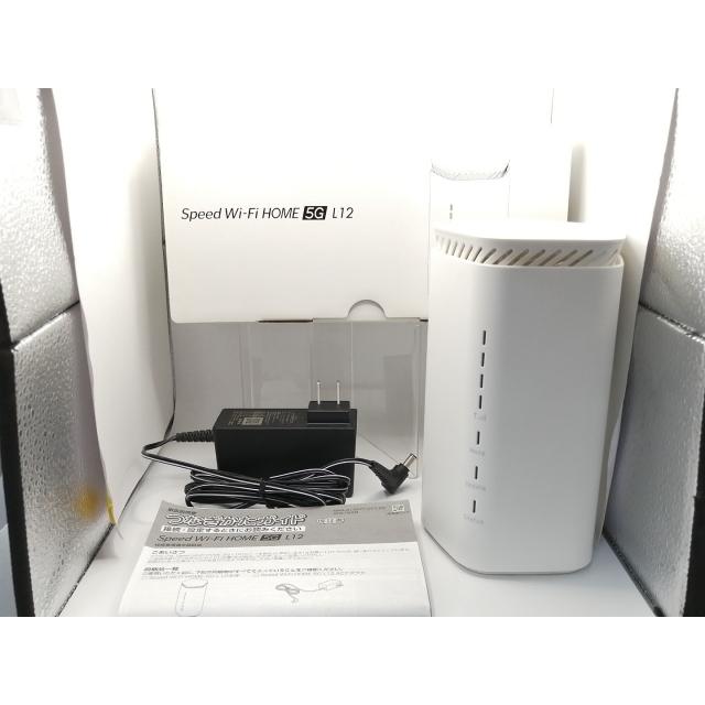 中古】NEC UQmobile 【SIMフリー】 Speed Wi-Fi HOME 5G L12 NAR02