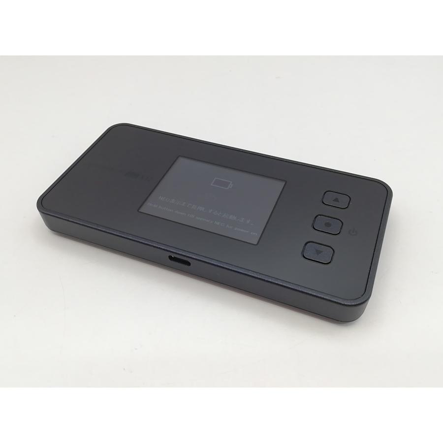中古】NEC UQmobile 【SIMフリー】 Speed Wi-Fi 5G X12 NAR03 シャドー
