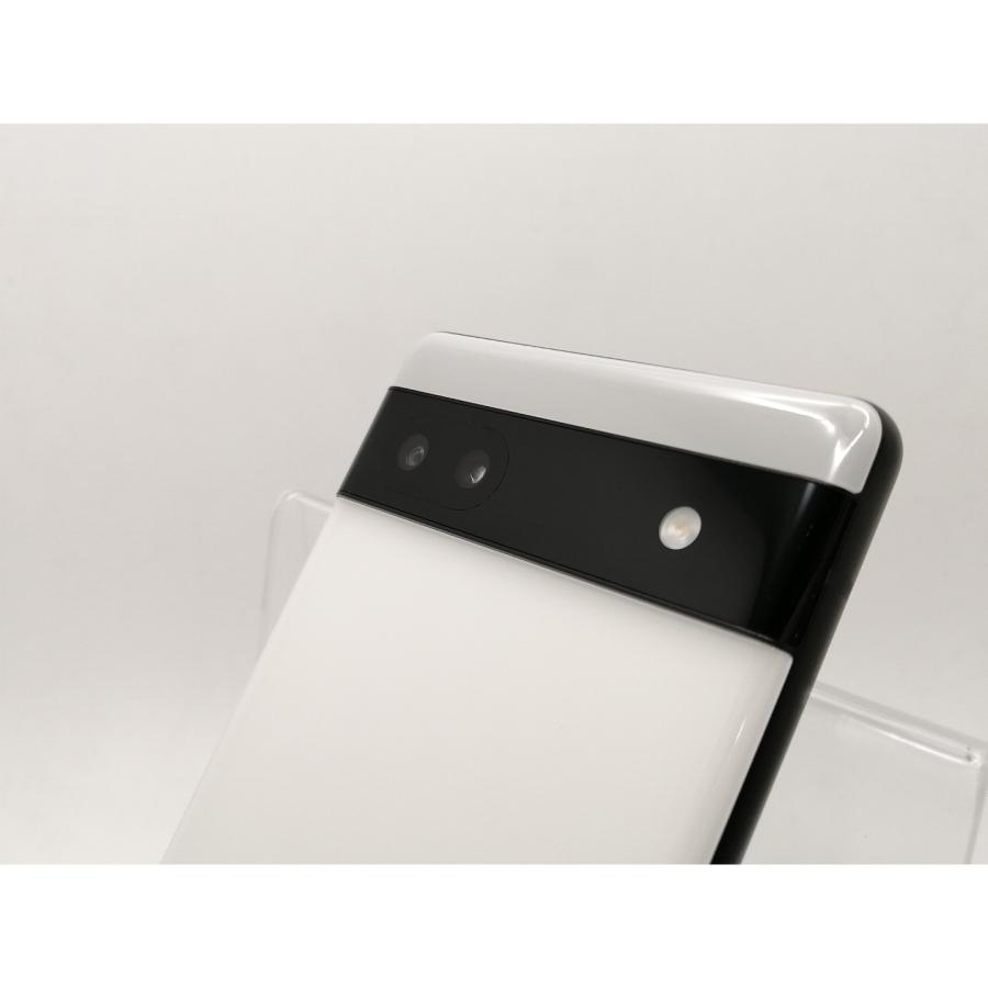 中古】Google au 【SIMフリー】 Pixel 6a チョーク 6GB 128GB GB17L